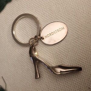 NORDSTROM novelty woman's shoe keyring/bag charm